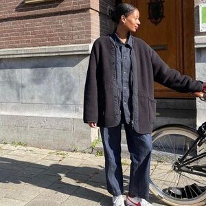 SOEUR Women's Navy Jeans